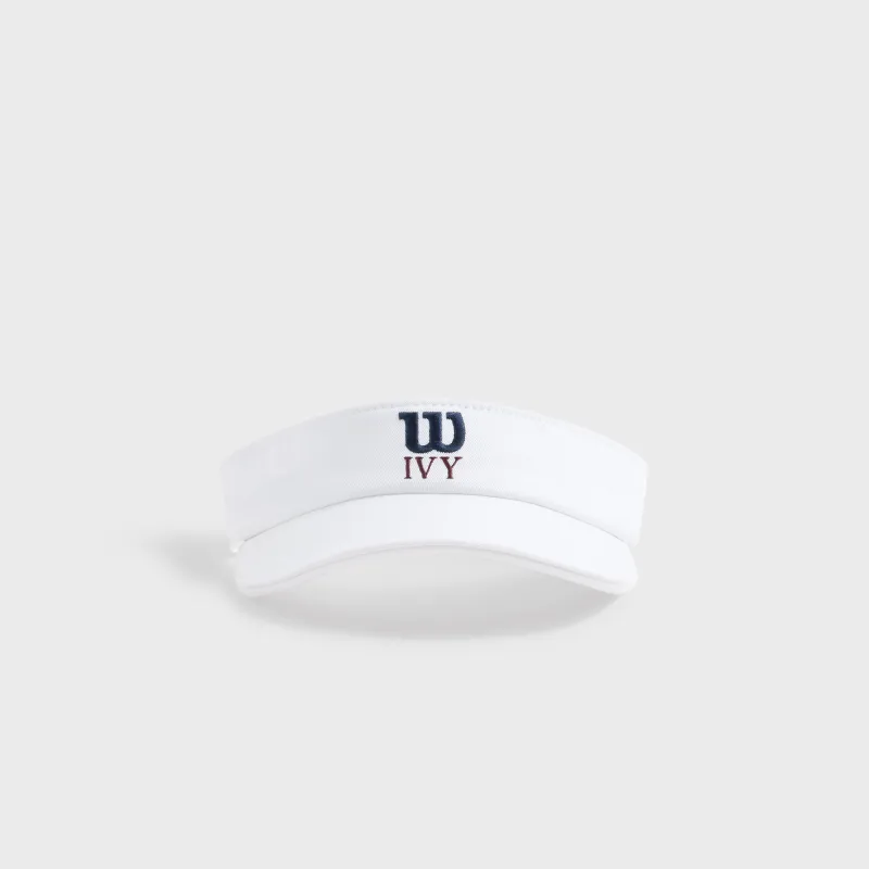 Kith Ivy for Wilson Visor - White sold by Kith