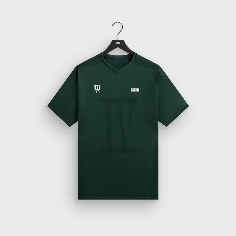 Kith Ivy for Wilson Breakpoint Engineered Tee - Ivy Green sold by Kith