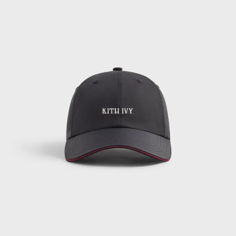 Kith Ivy for Wilson Crinkle Performance Cap - Black sold by Kith