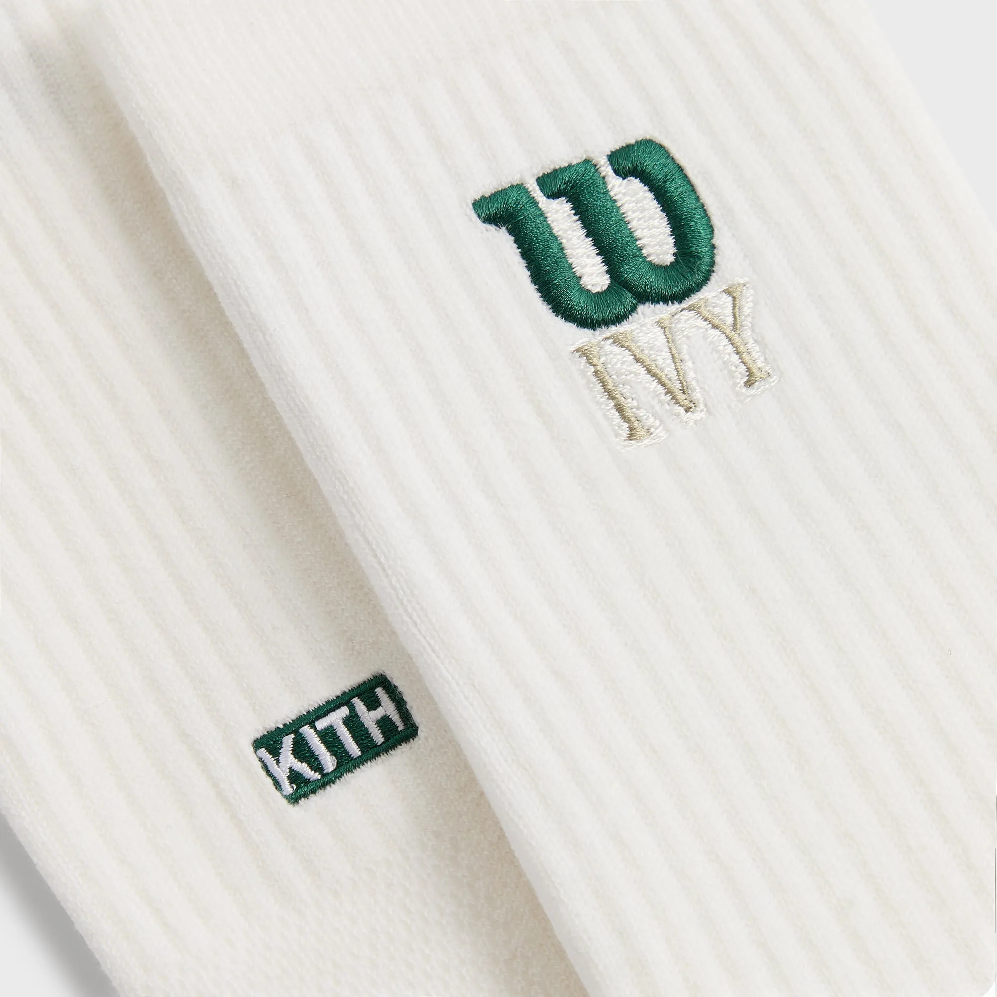 Kith Ivy for Wilson Performance Crew Socks - White sold by Kith product image thumbnail 3