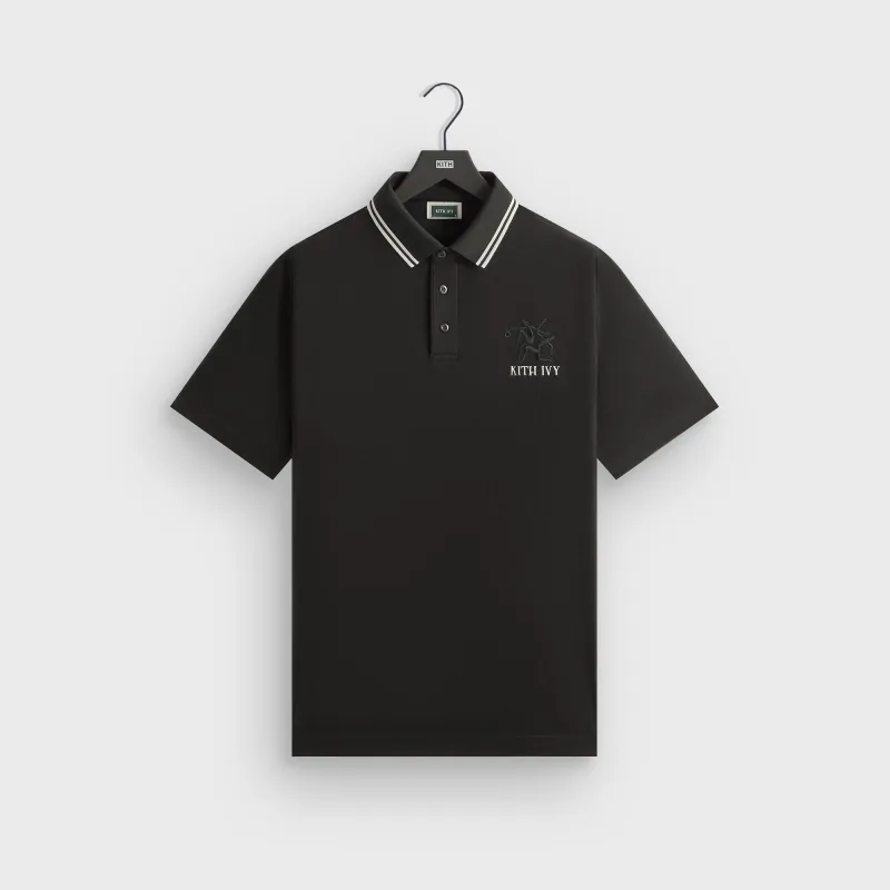 Kith Ivy Tipped Polo - Black sold by Kith