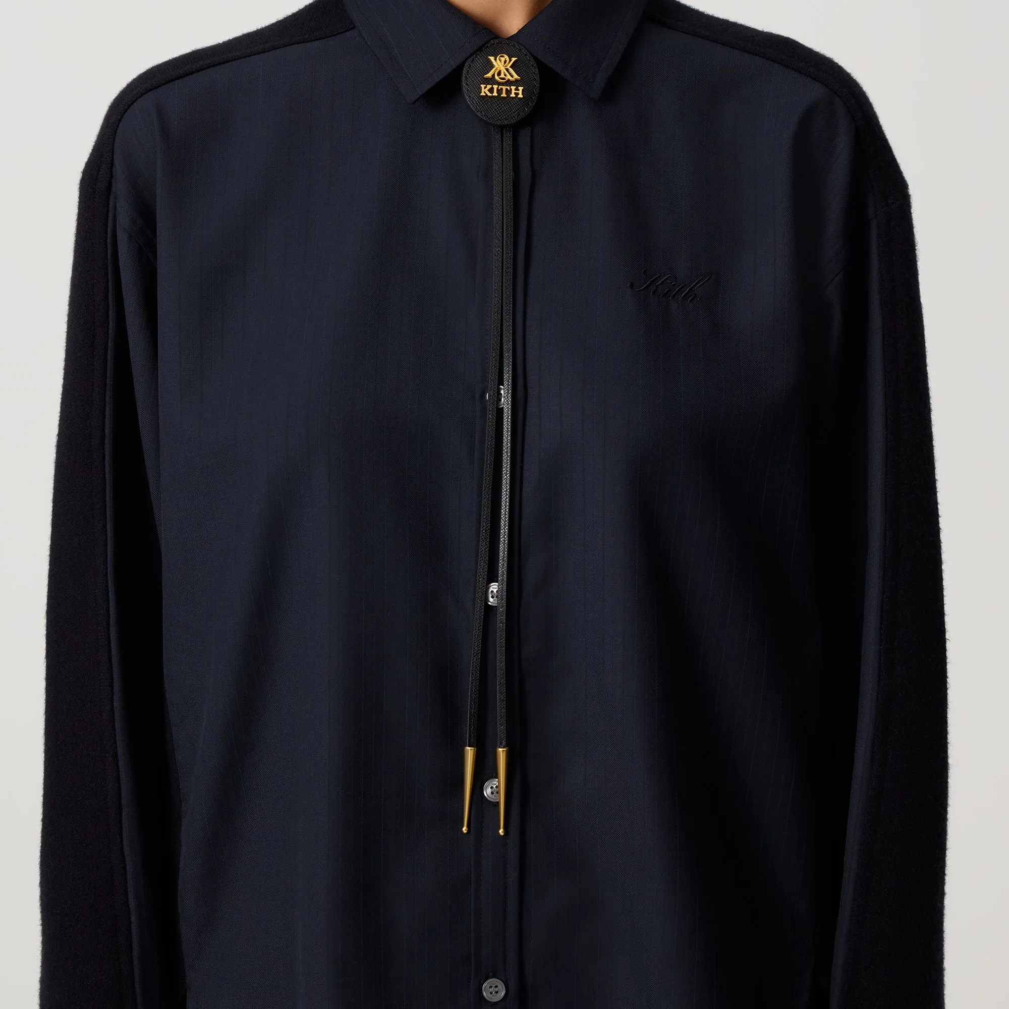 Kith Women Crest Bolo Tie - Black sold by Kith product image thumbnail 2