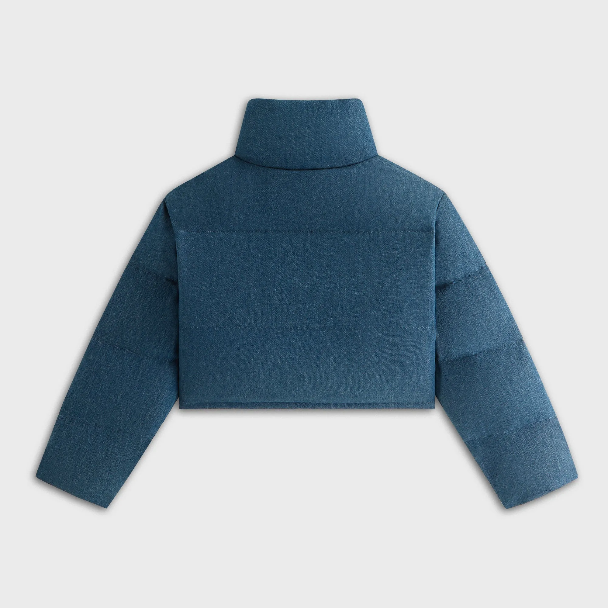 Kith Women Shae Tinted Denim Cropped Puffer - Luka Wash sold by Kith product image thumbnail 3