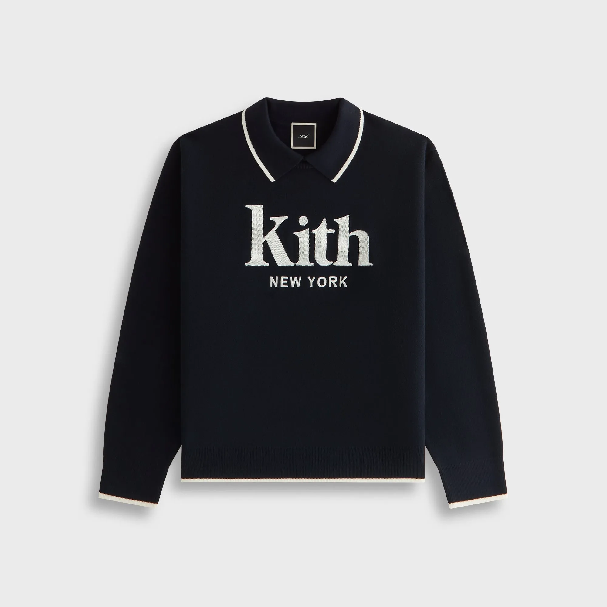 Kith Women Ashwin Polo Sweater - Black sold by Kith