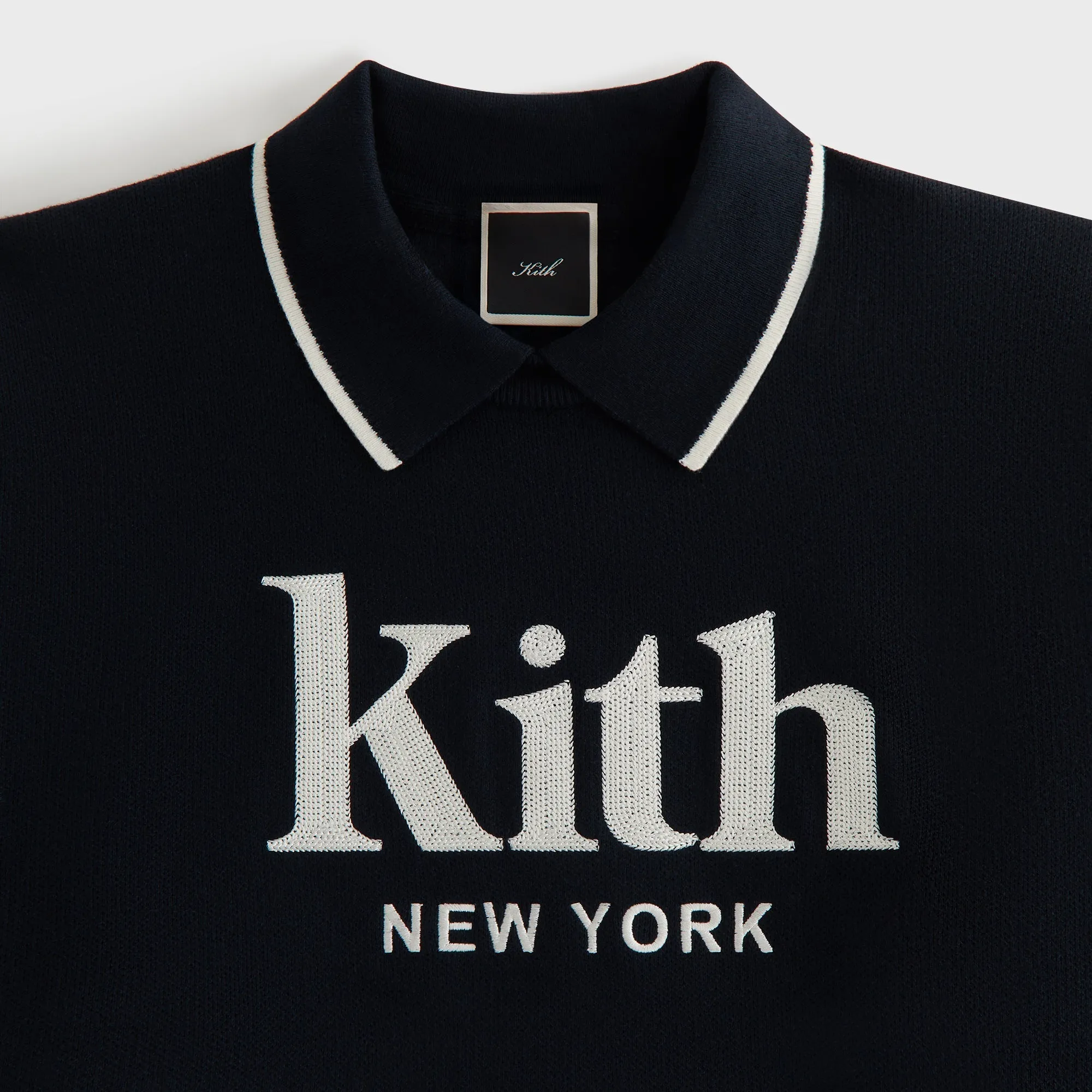 Kith Women Ashwin Polo Sweater - Black sold by Kith product image thumbnail 4