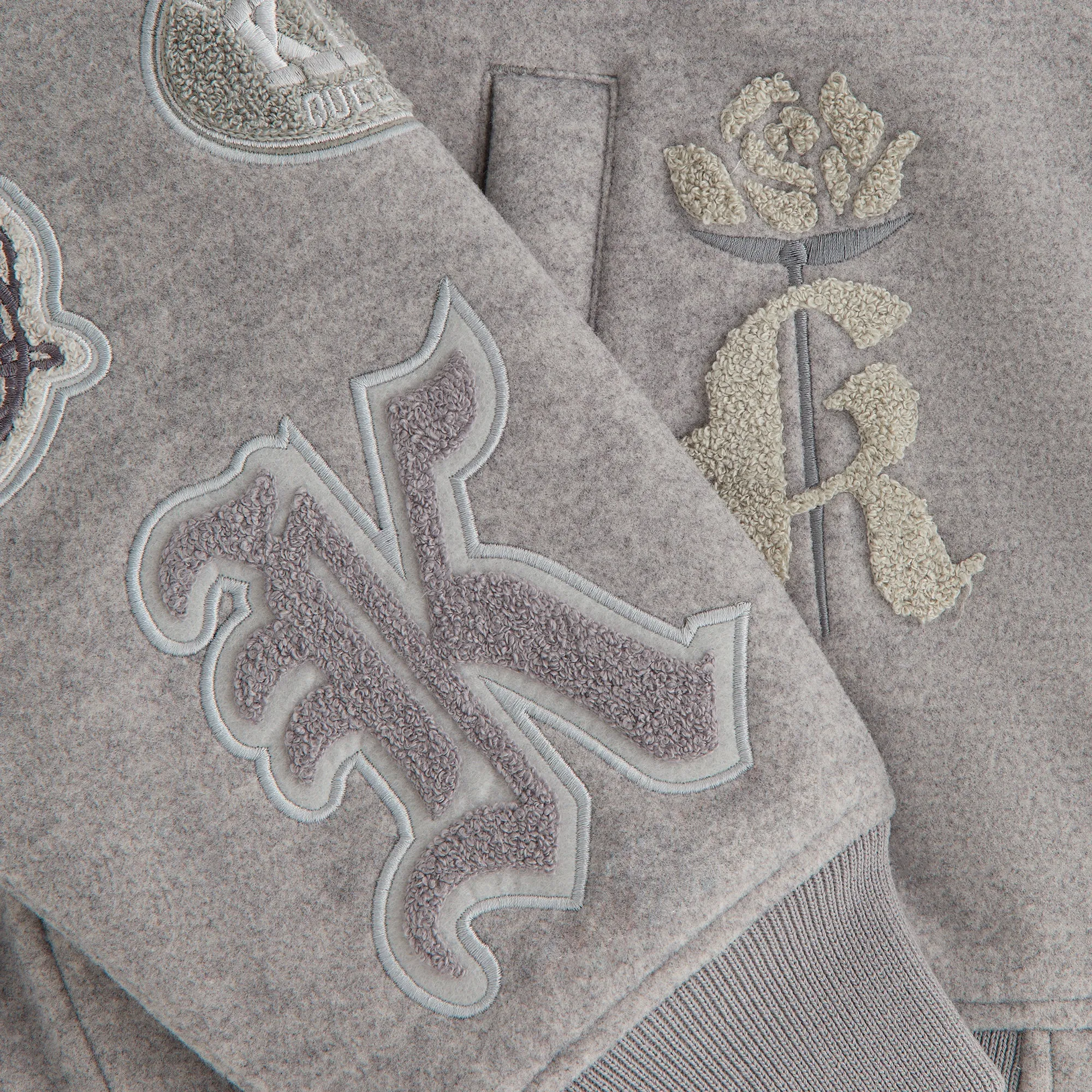 Kith Women Miyo Melton Hooded Jacket - Hallow sold by Kith product image thumbnail 5