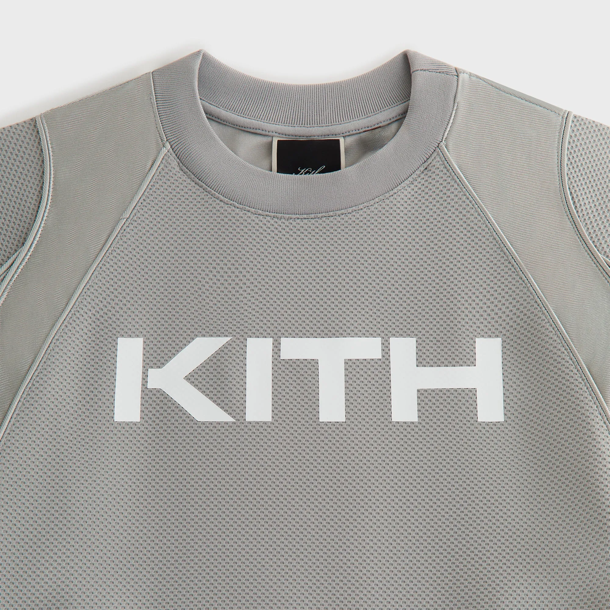 Kith Women Ridley Panelled Tech Long Sleeve - Astronaut sold by Kith product image thumbnail 4