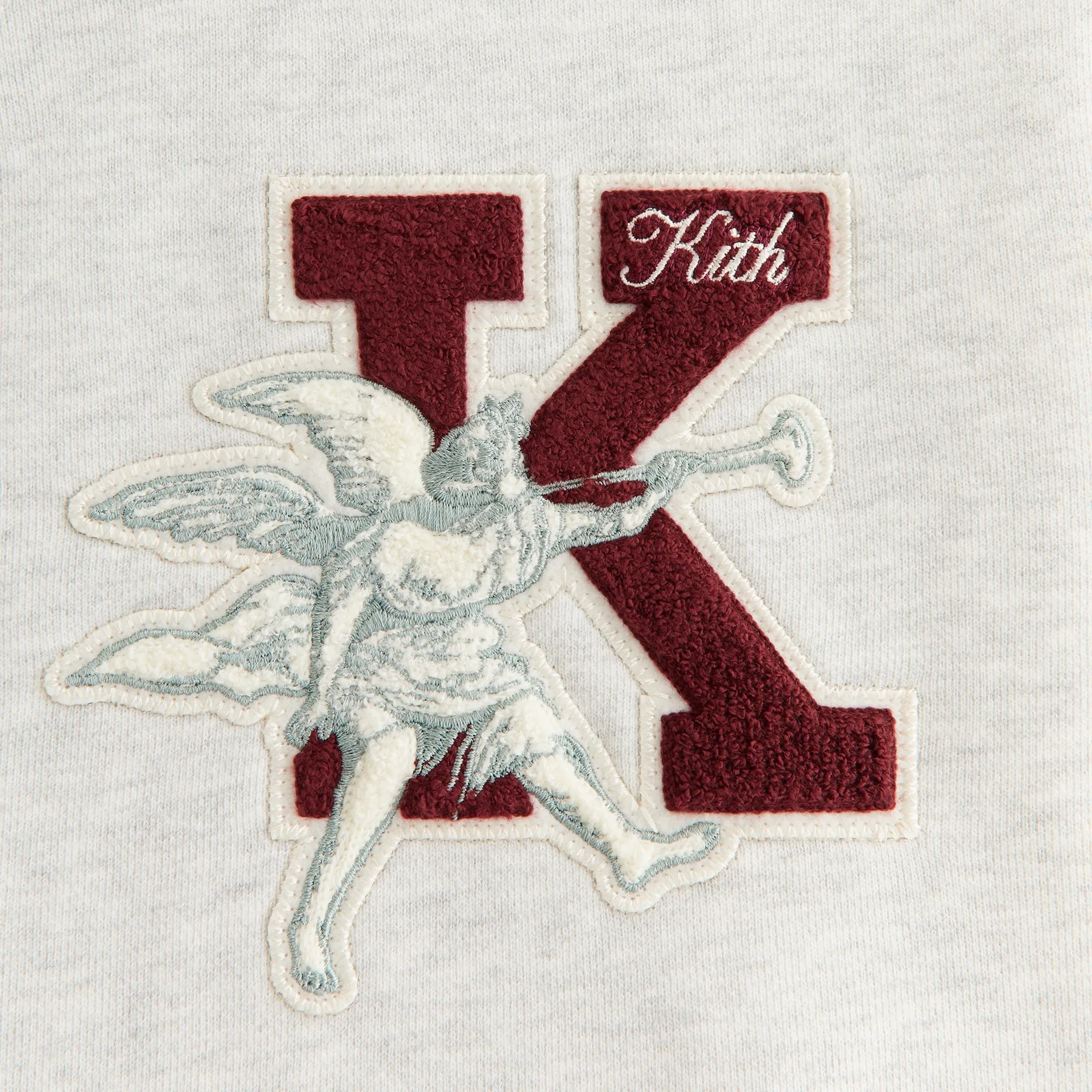Kith Women Ashwin NY to the World Crewneck - Light Heather Grey sold by Kith product image thumbnail 4