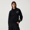 Kith Women Jane II NY Apple Hoodie - Black sold by Kith