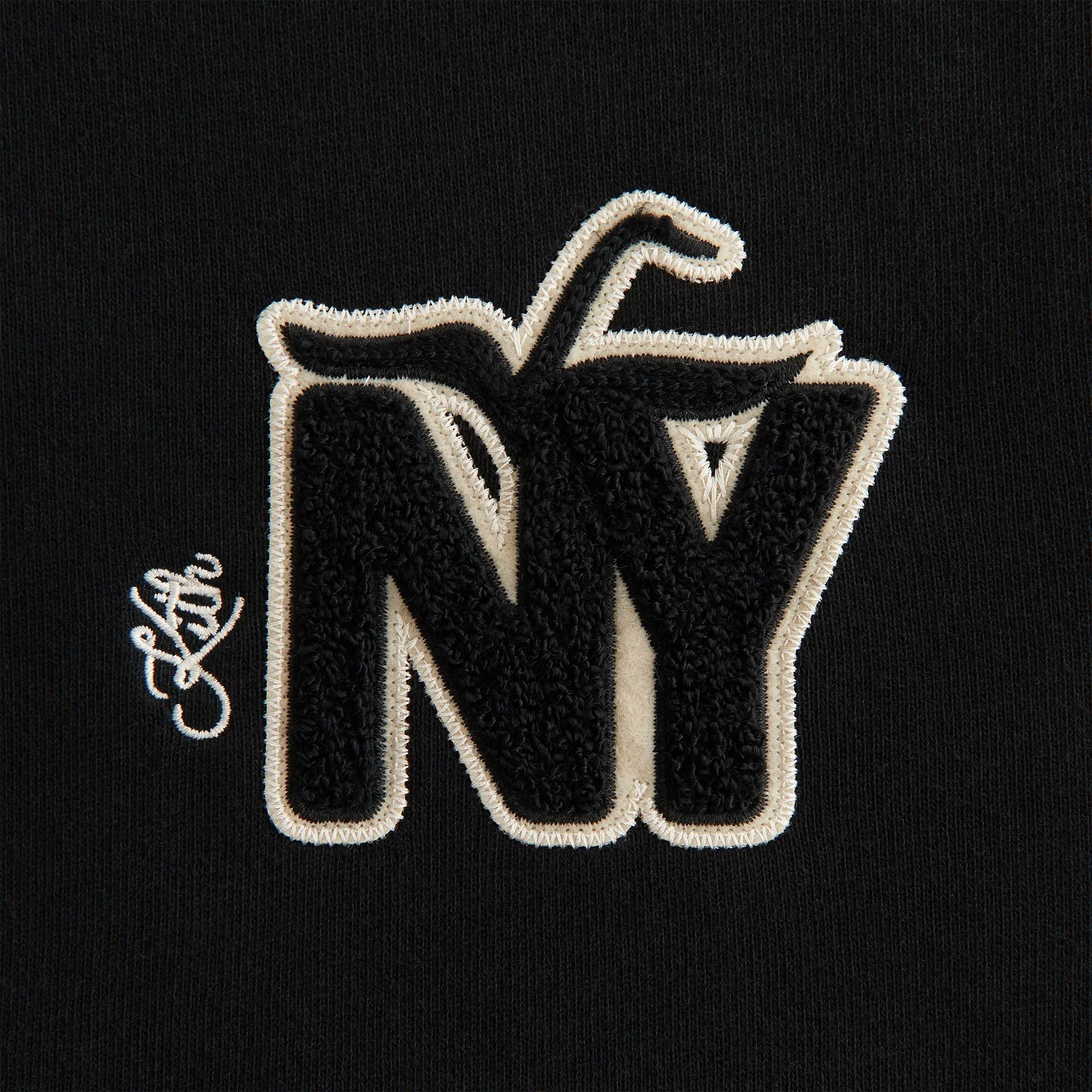 Kith Women Jane II NY Apple Hoodie - Black sold by Kith product image thumbnail 4