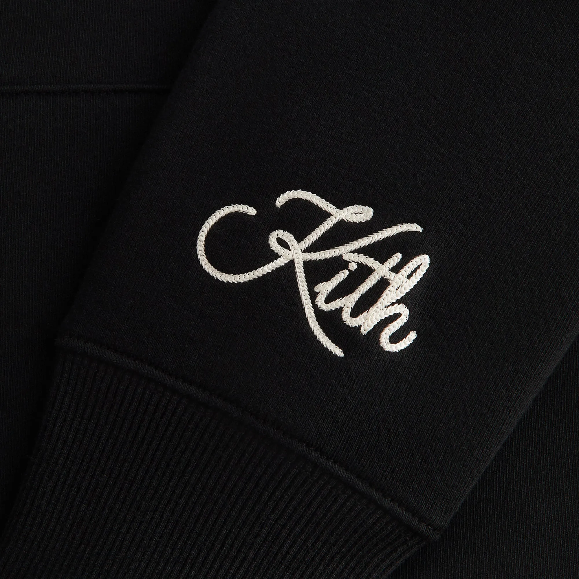 Kith Women Jane II NY Apple Hoodie - Black sold by Kith product image thumbnail 5