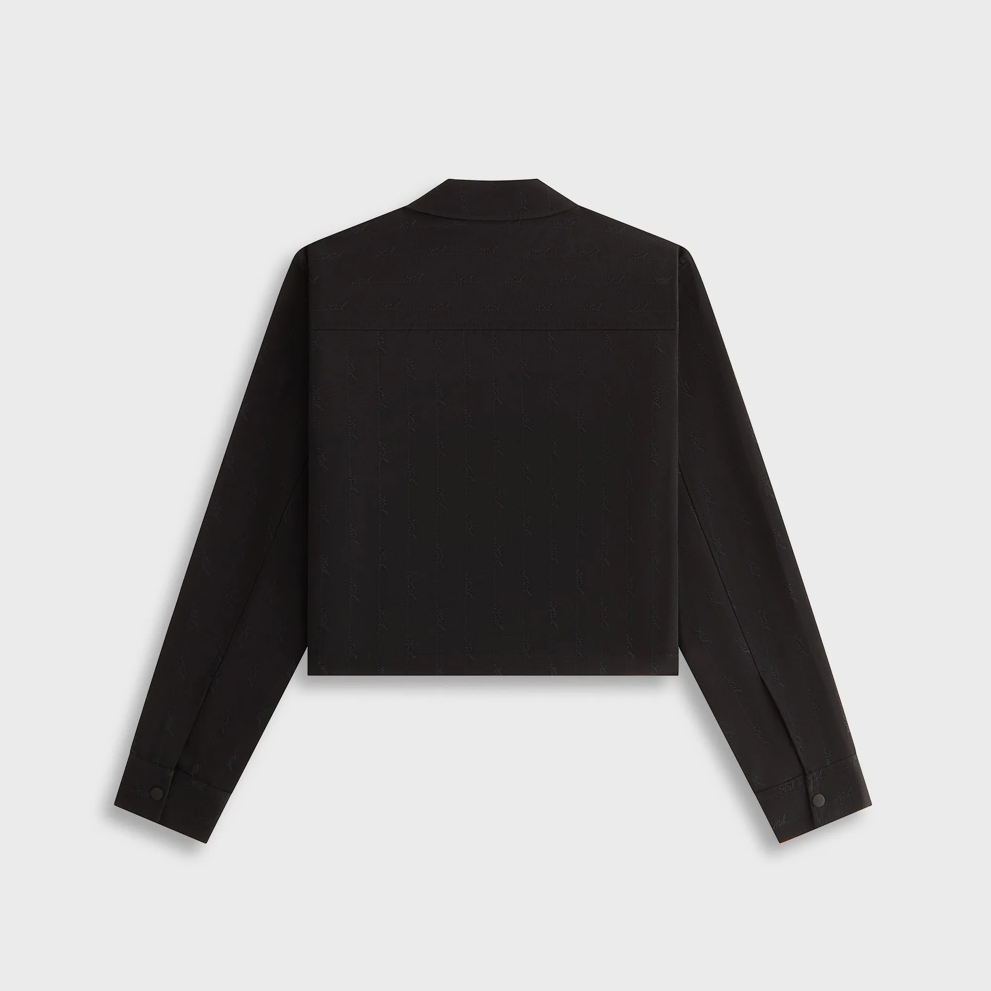 Kith Women Corwin Script Faille Jacket - Black sold by Kith product image thumbnail 3