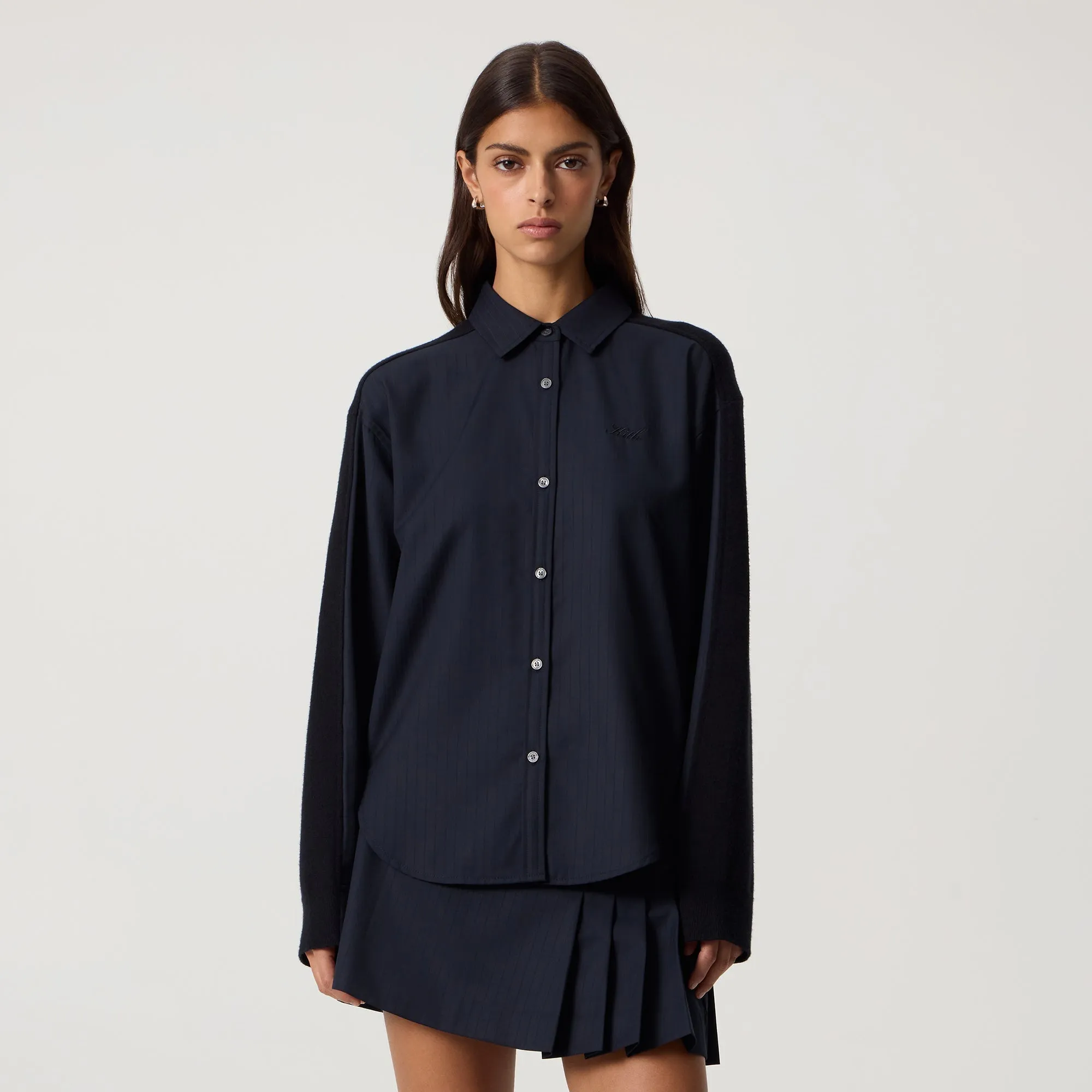 Kith Women Ora III Sweater Shirt - Black sold by Kith product image thumbnail 2