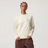 Kith Women Oversized Sonoma Western Kith & Kin Long Sleeve - Sandrift sold by Kith