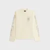 Kith Women Oversized Sonoma Western Kith & Kin Long Sleeve - Sandrift sold by Kith
