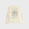 Kith Women Oversized Sonoma Western Kith & Kin Long Sleeve - Sandrift sold by Kith