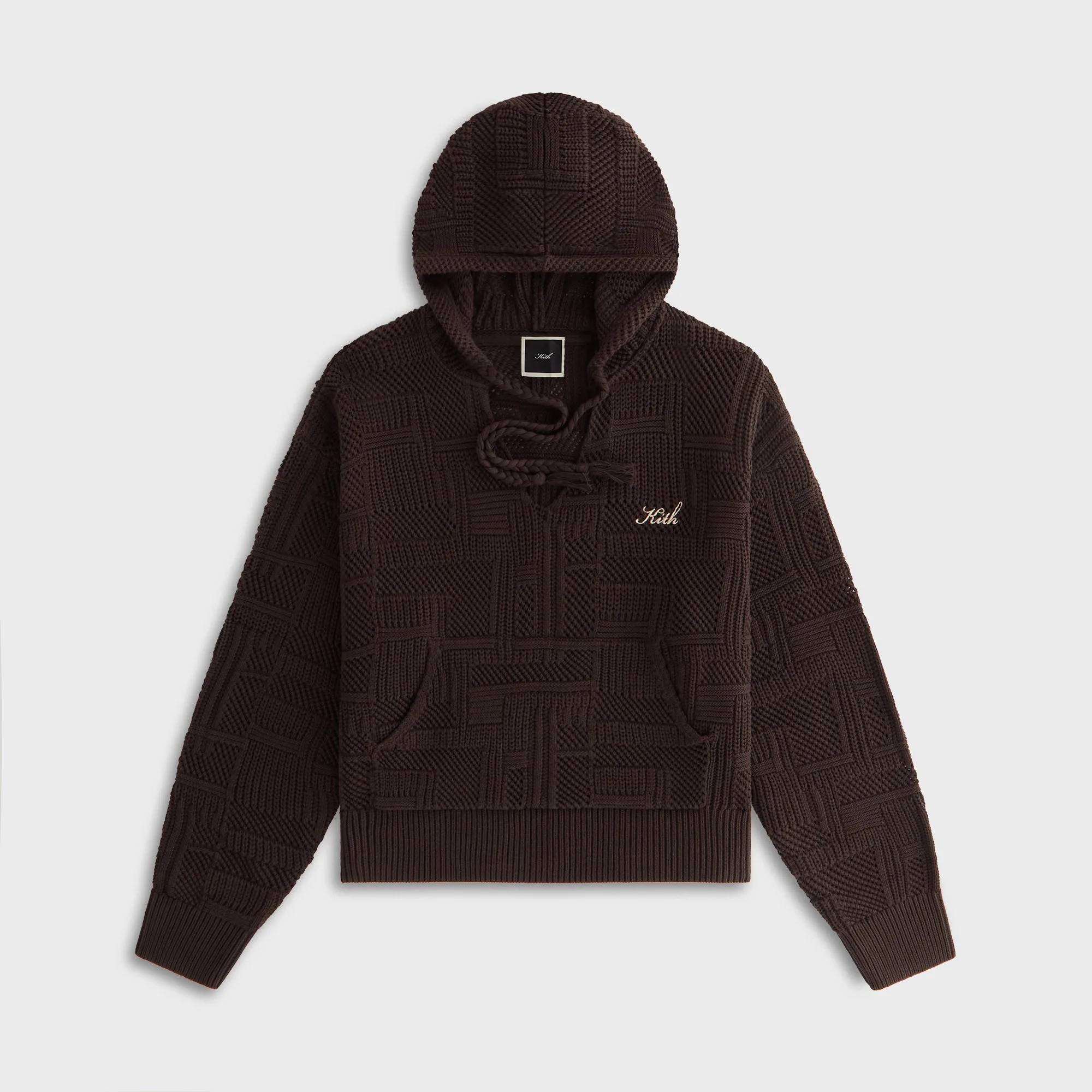 Kith Women Celyse II Patchwork Sweater Hoodie - Incognito sold by Kith