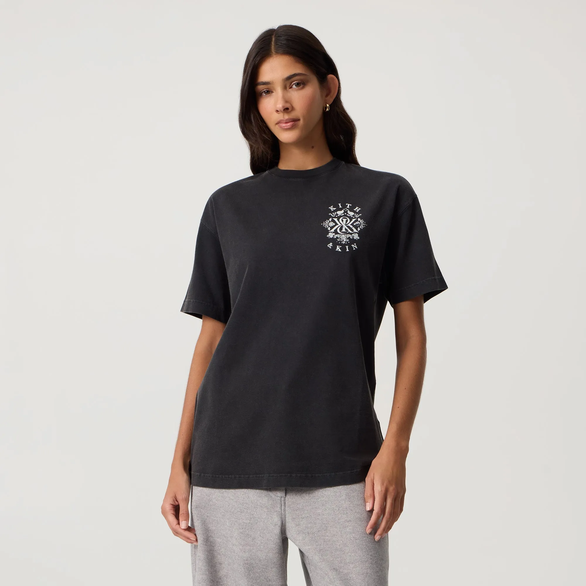 Kith Women Vintage Western Kith & Kin Tee - Black sold by Kith product image thumbnail 2