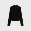 Kith Women Mulberry IV Boucle Long Sleeve - Black sold by Kith