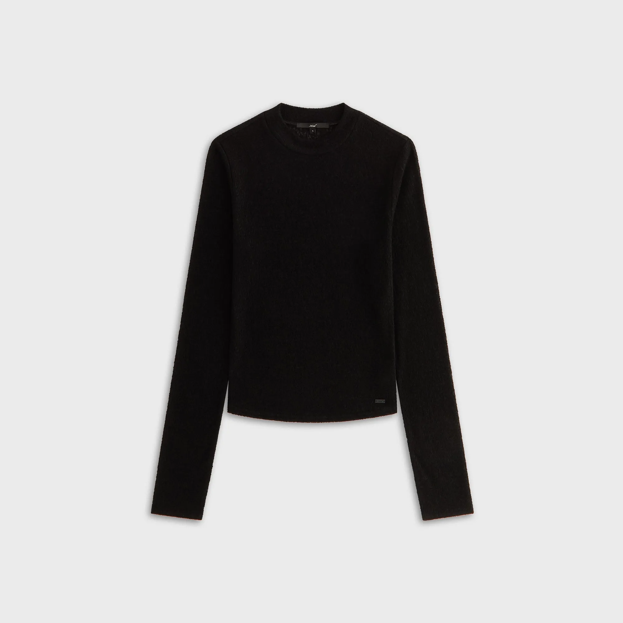 Kith Women Mulberry IV Boucle Long Sleeve - Black sold by Kith