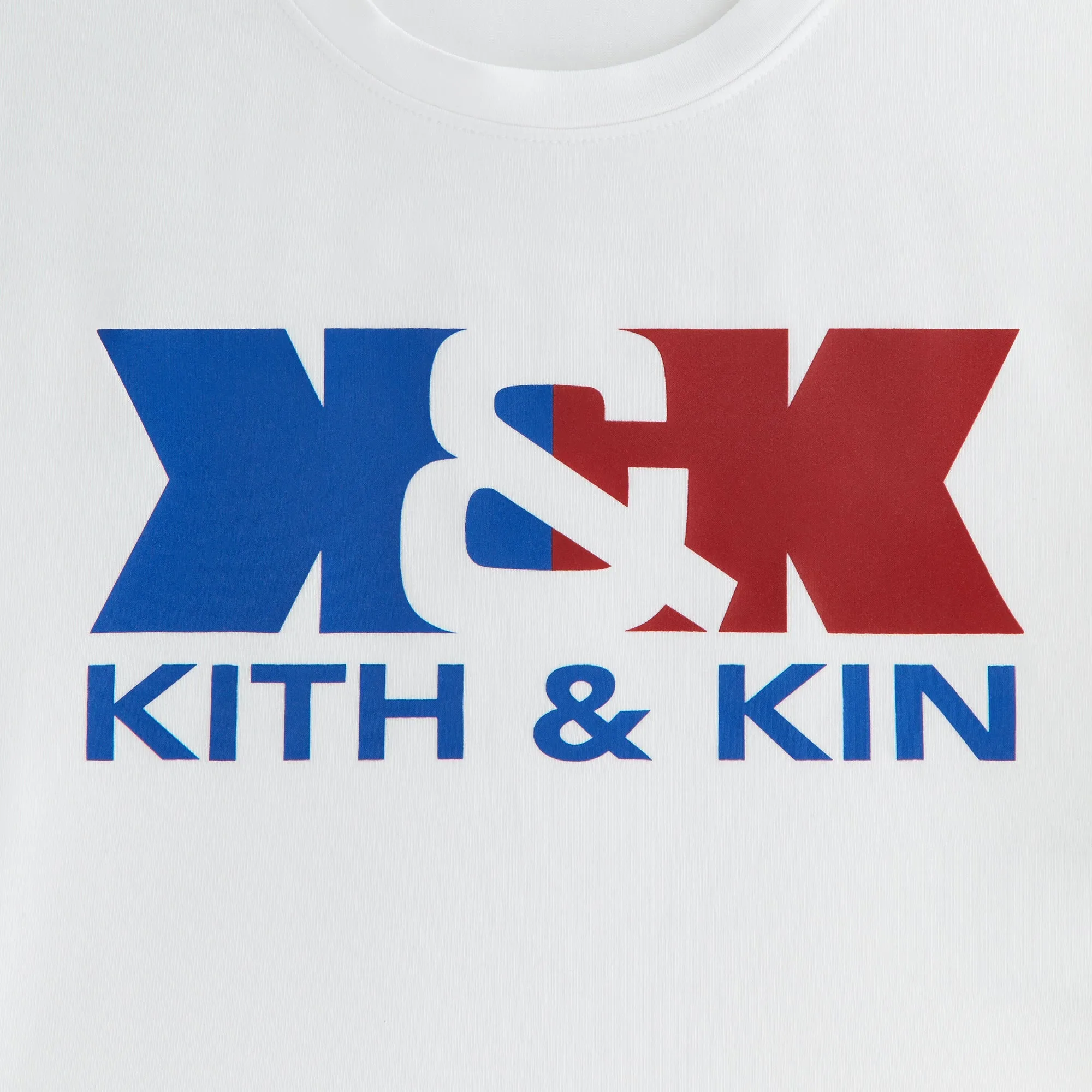 Kith Women Misha Crop Kith & Kin Sport Tee - White sold by Kith product image thumbnail 4