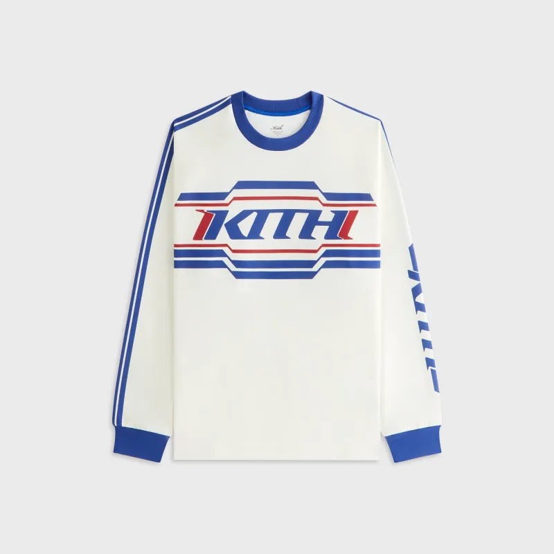 Kith Women Ridley Retro Moto Tech Long Sleeve - Sandrift sold by Kith