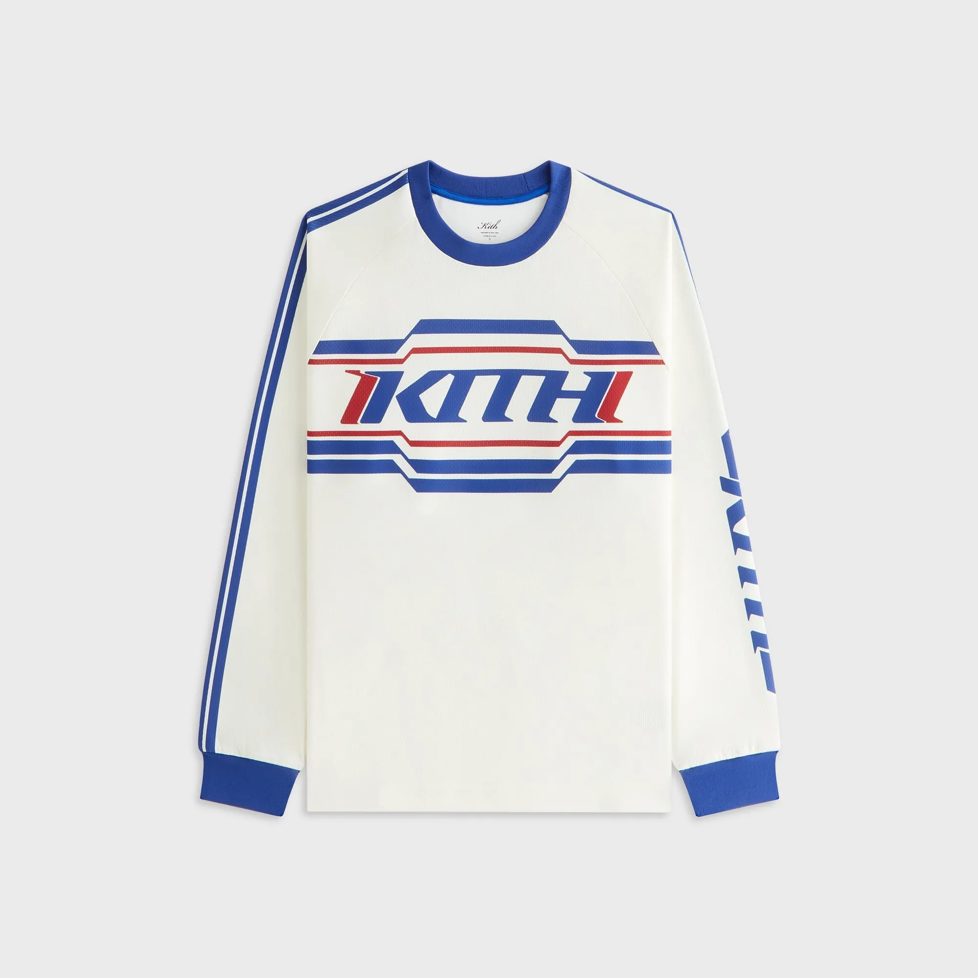 Kith Women Ridley Retro Moto Tech Long Sleeve - Sandrift sold by Kith