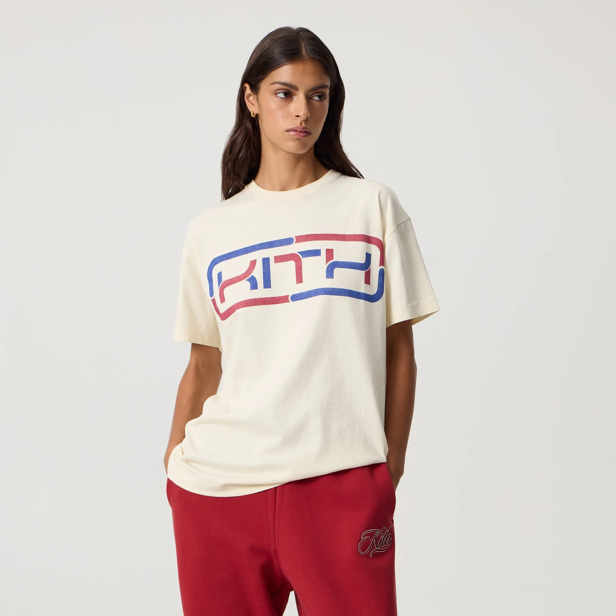 Kith Women Vintage Puck Tee - Sandrift sold by Kith product image thumbnail 2