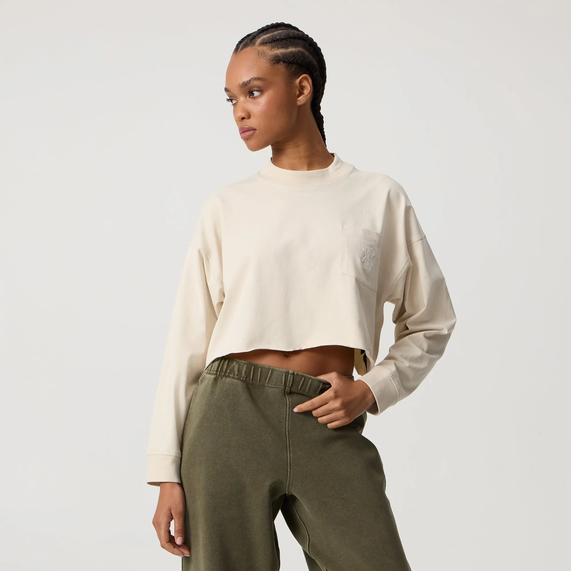 Kith Women Jasper Long Sleeve - Grain sold by Kith product image thumbnail 2