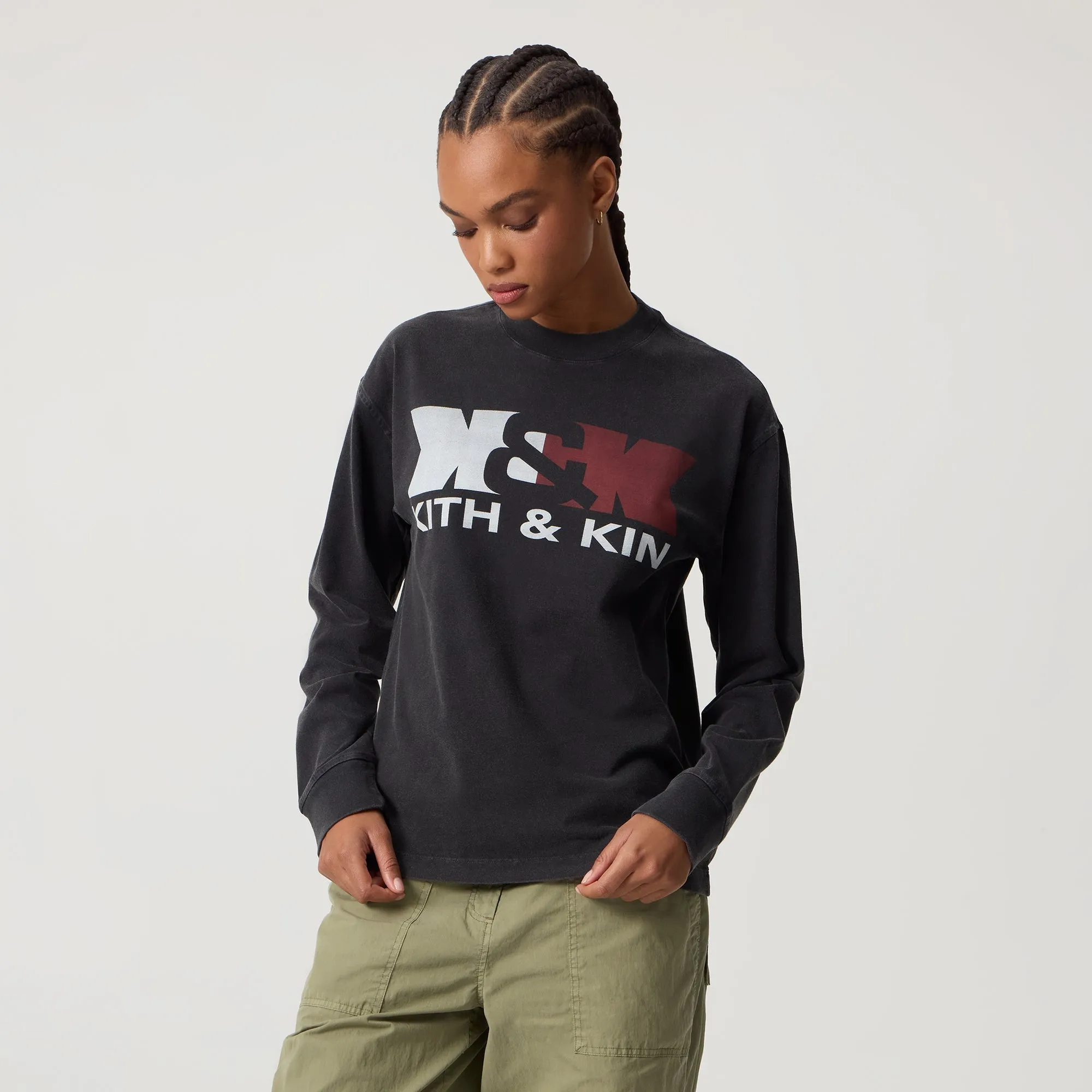 Kith Women Sonoma Kith & Kin Sport Long Sleeve - Black sold by Kith product image thumbnail 2