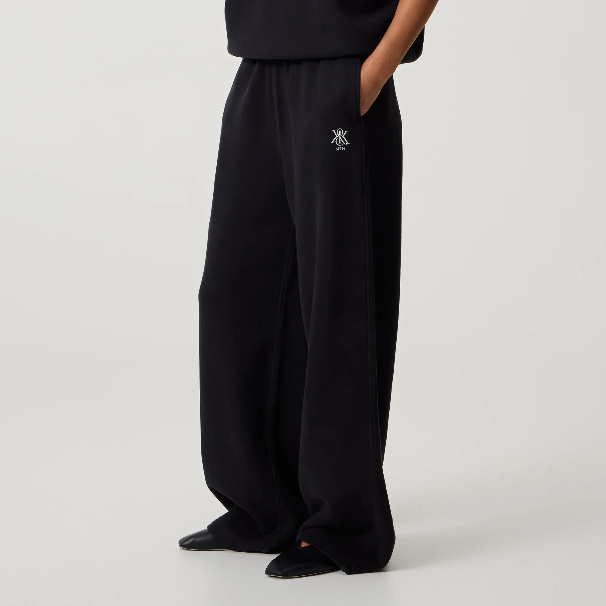 Kith Women Ava II Sweatpant - Black sold by Kith product image thumbnail 2