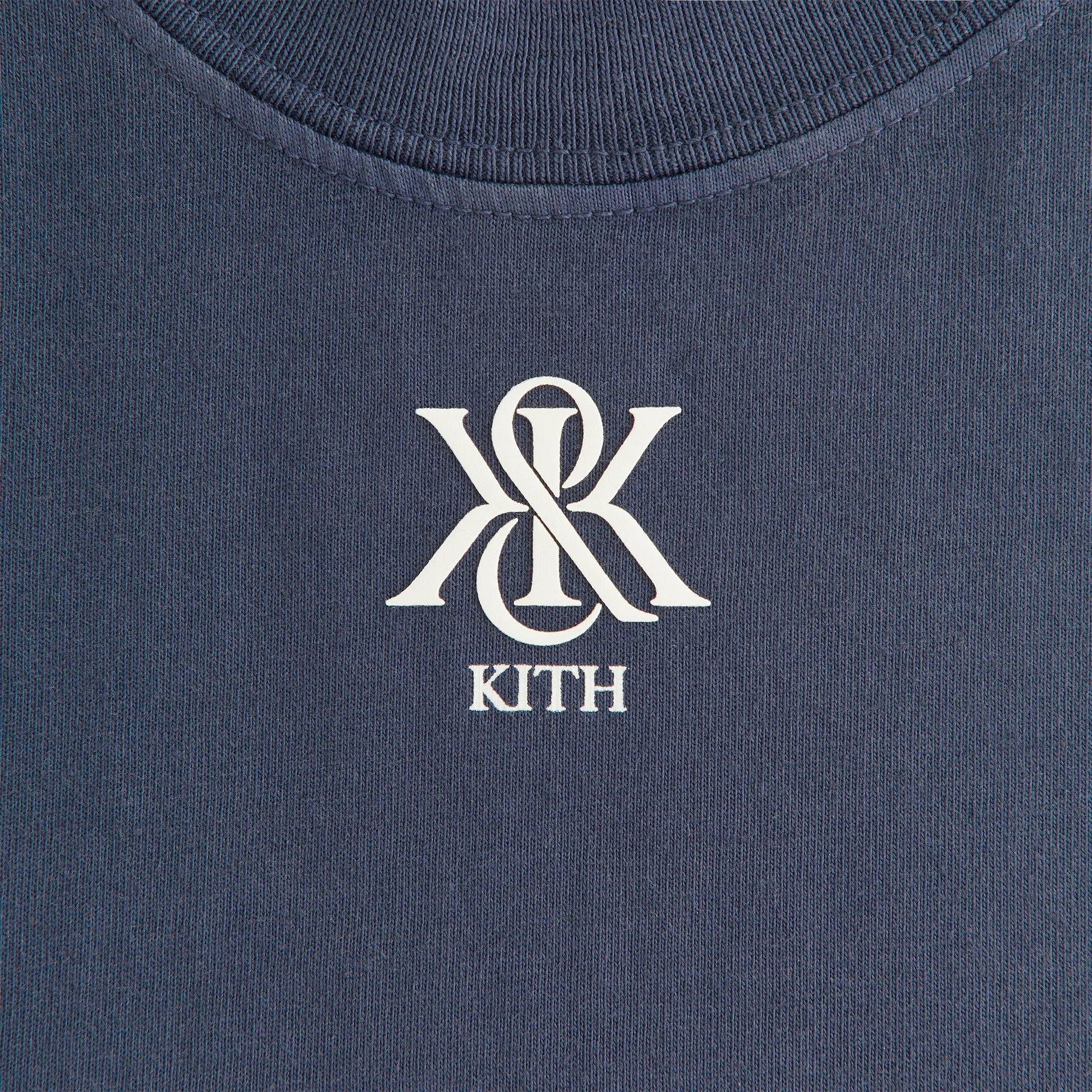 Kith Women Mock Neck Vintage Tee - Nocturnal sold by Kith product image thumbnail 4
