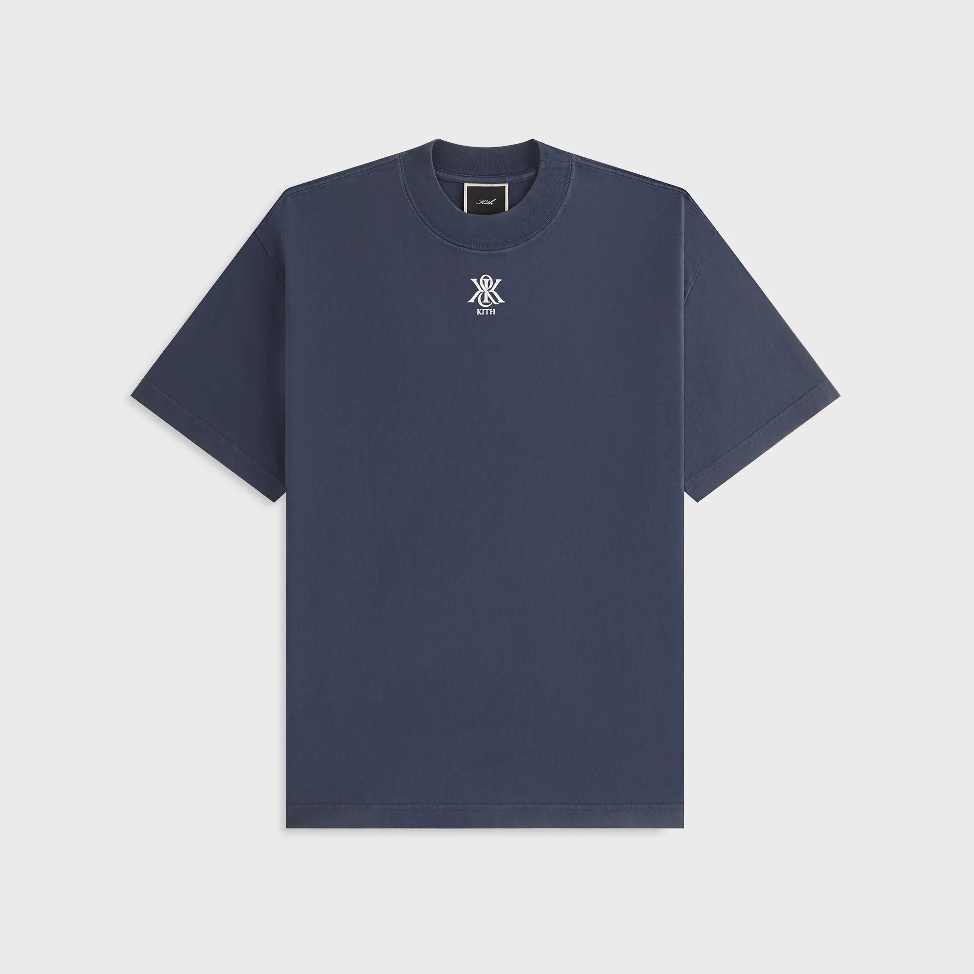 Kith Women Mock Neck Vintage Tee - Nocturnal sold by Kith