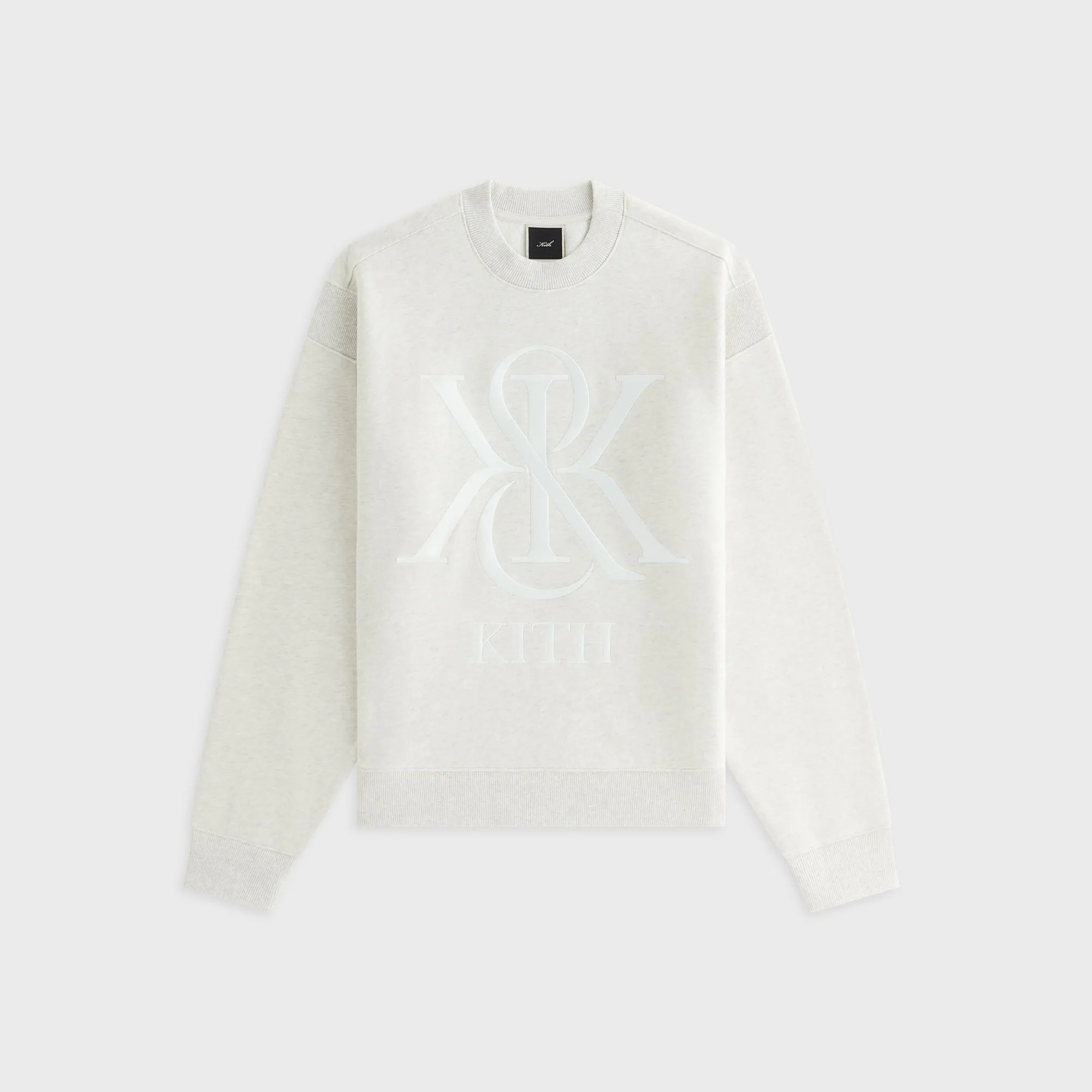 Kith Women Asher III Crest Crewneck - Sandy Heather sold by Kith