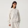 Kith Women Asher III Crest Crewneck - Sandy Heather sold by Kith