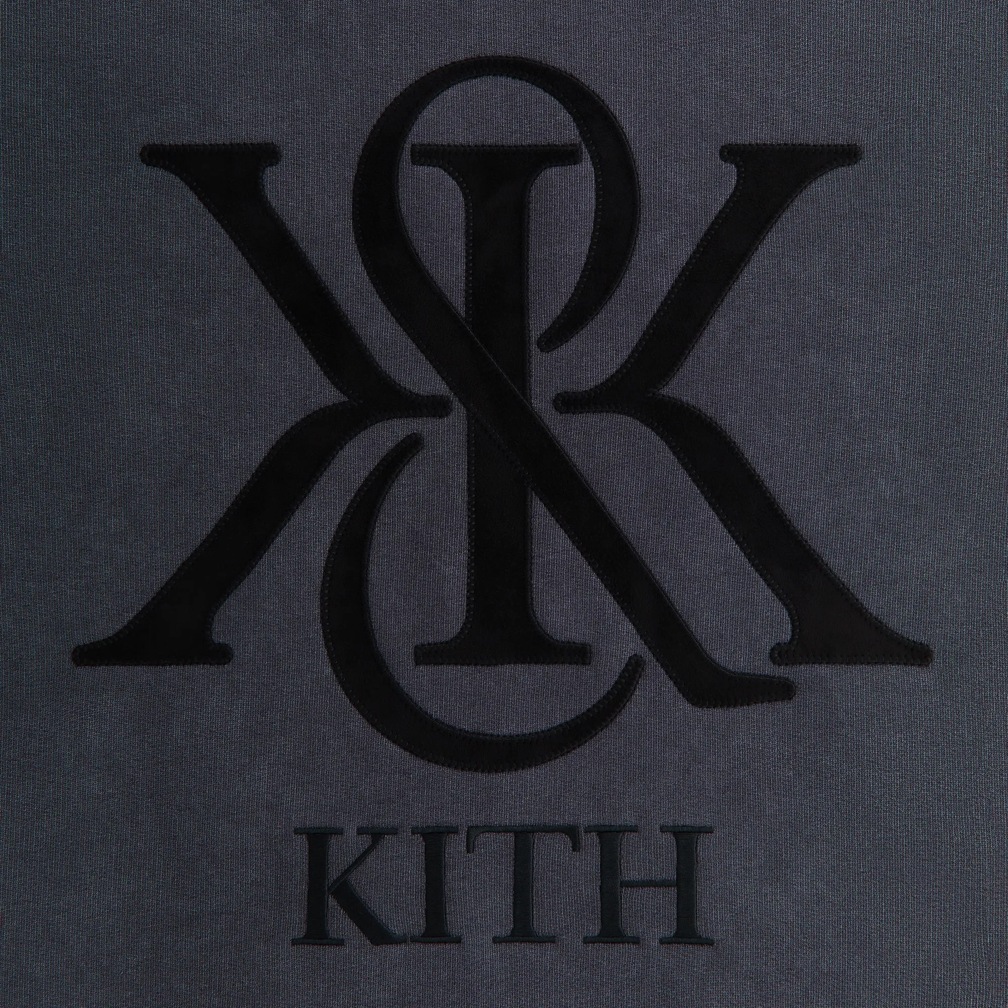 Kith Women Asher III Crest Crewneck - Black sold by Kith product image thumbnail 4