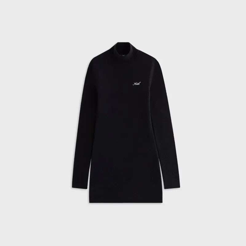 Kith Women Brier Turtleneck Mini Dress - Black sold by Kith