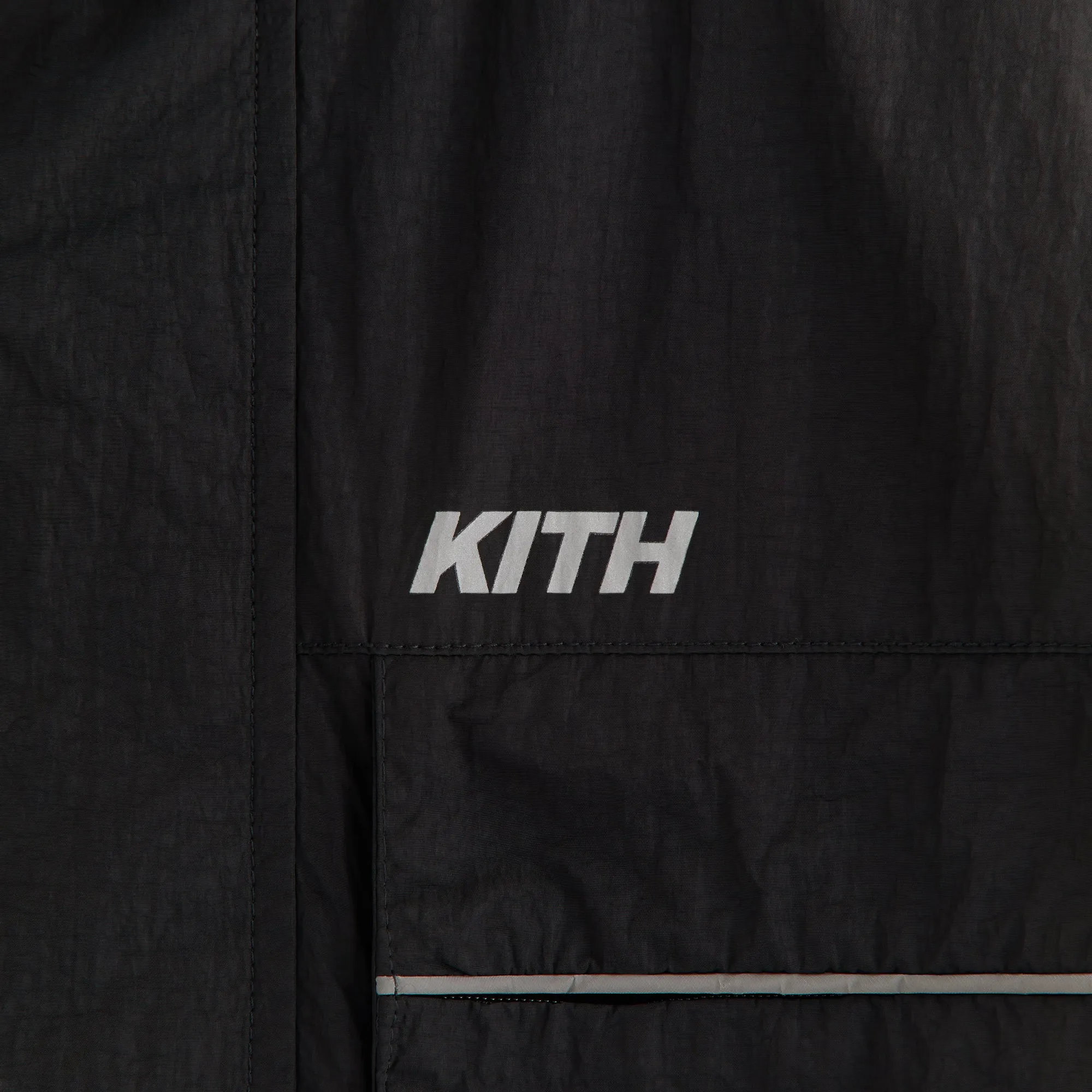 Kith Women Lowen Nylon Track Jacket - Black sold by Kith product image thumbnail 5