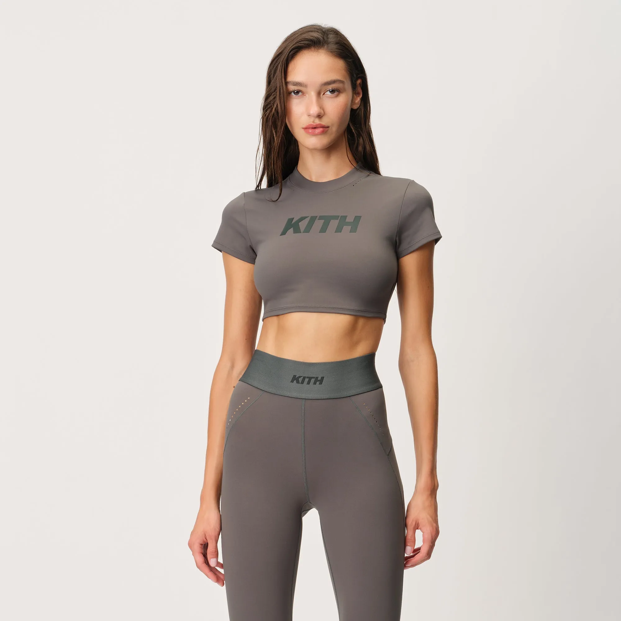 Kith Women Misha Crop Speed Logo Tee - Machine sold by Kith product image thumbnail 2