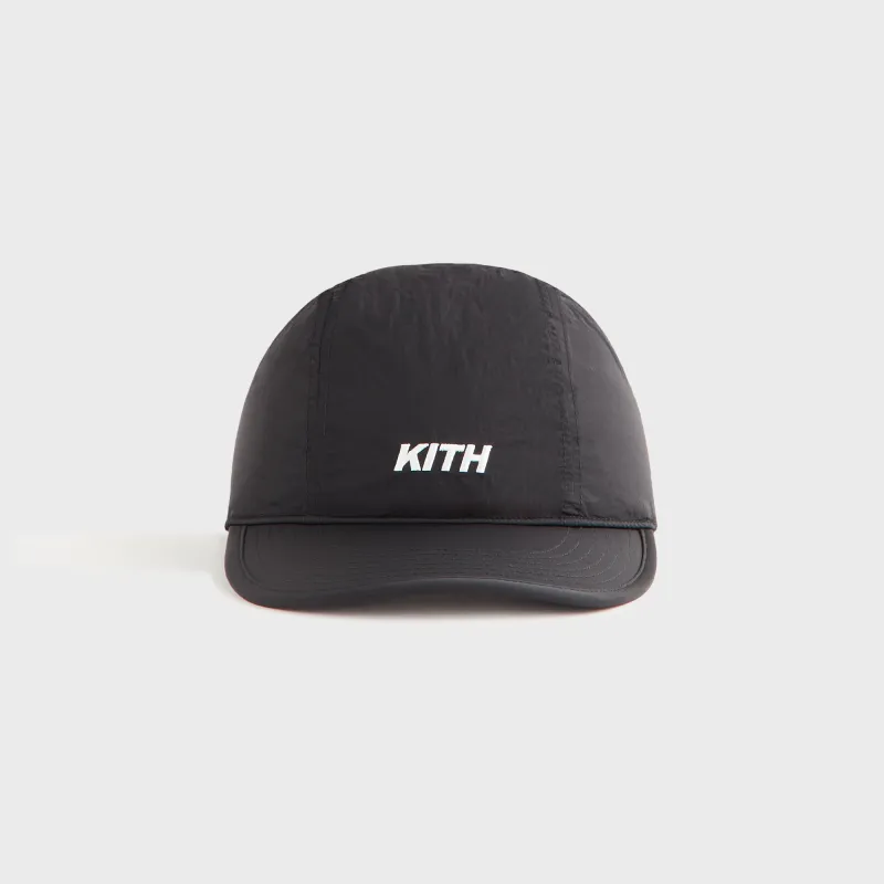 Kith Women Nylon Camper Cap - Black sold by Kith