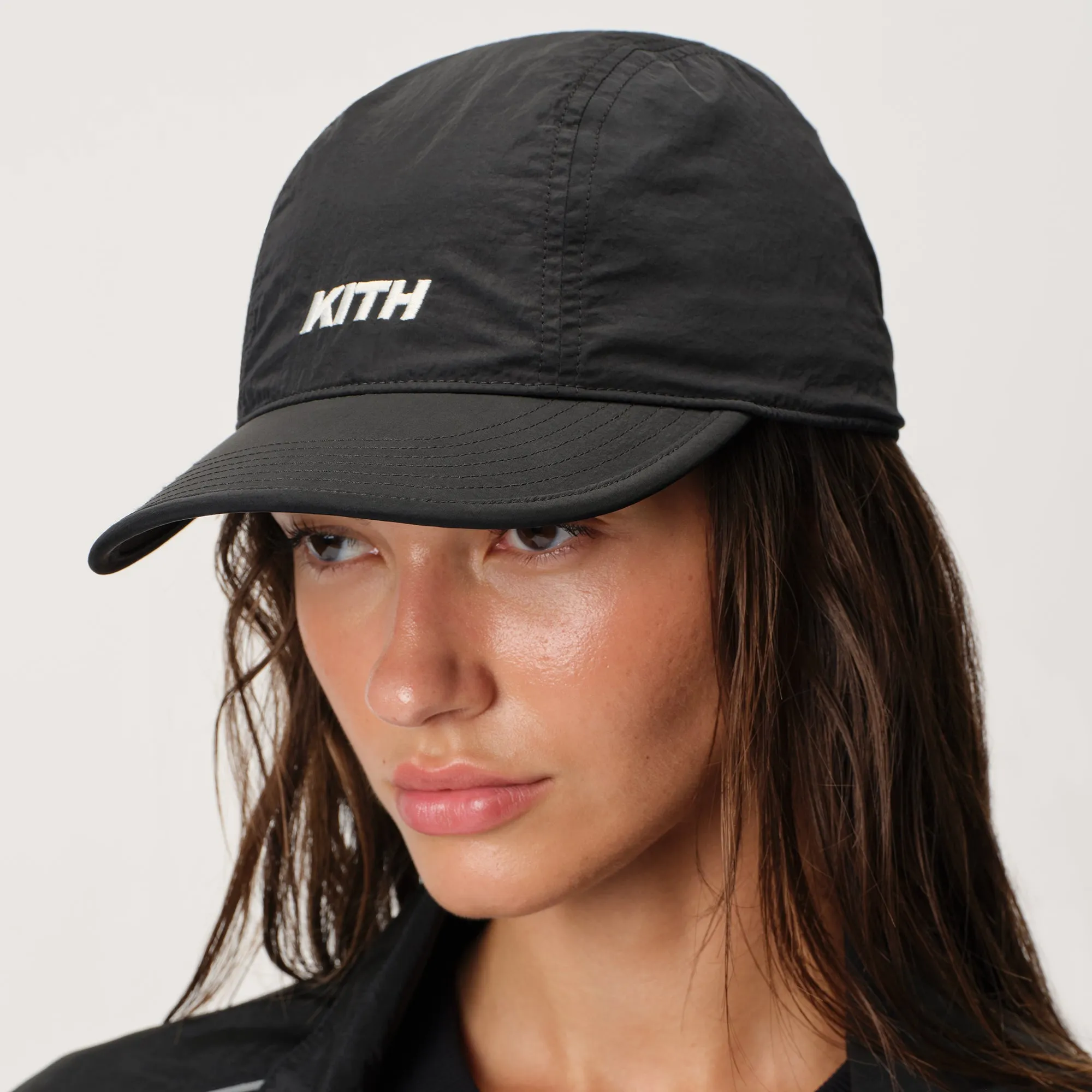Kith Women Nylon Camper Cap - Black sold by Kith product image thumbnail 2