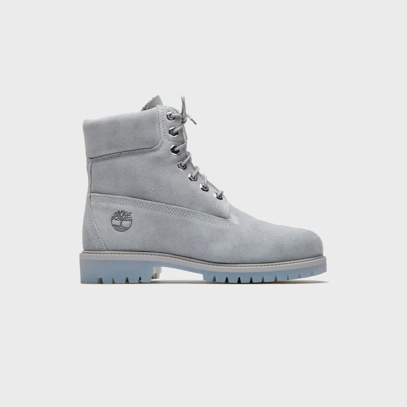 Timberland x Ice Studios Premium 6 Inch Waterproof Boot - Light Grey sold by Kith