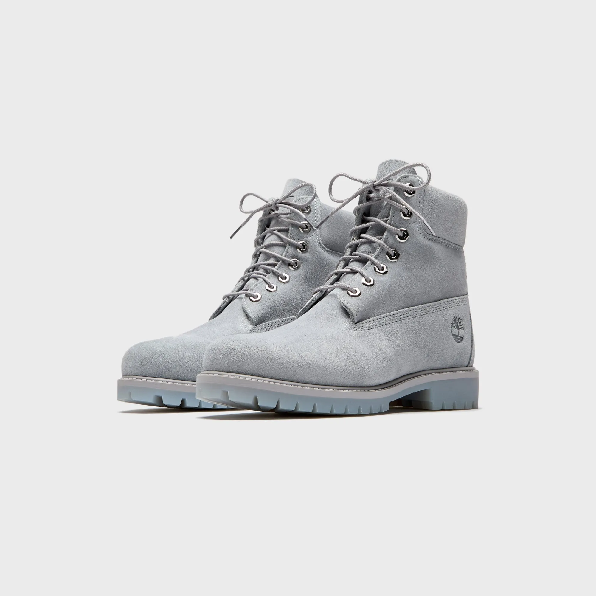 Timberland-グレー Timberland A295Q Premium 6 Inch Boot In Light Grey For Youth