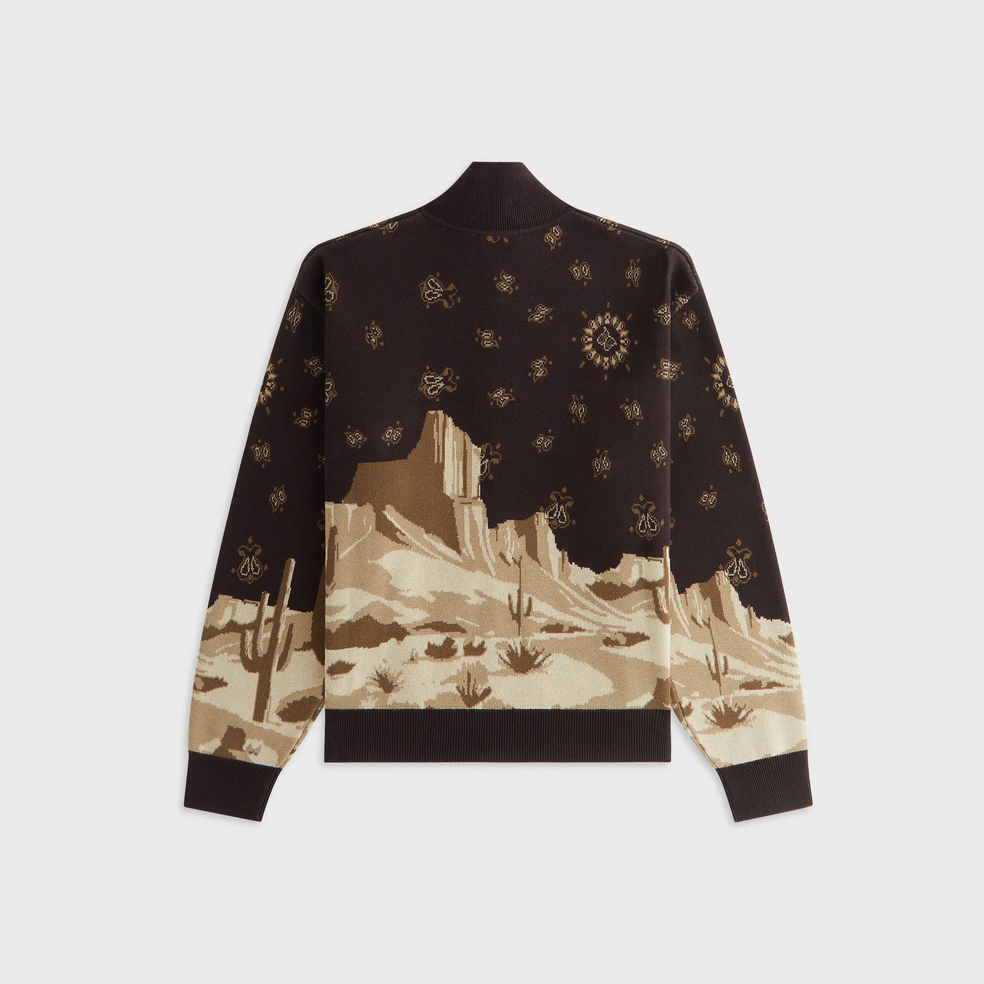 Kith Women Oversized Wyler Desert Full Zip Sweater - Incognito sold by Kith product image thumbnail 3