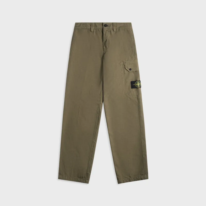 Stone Island Trousers - Military Green made by Stone Island