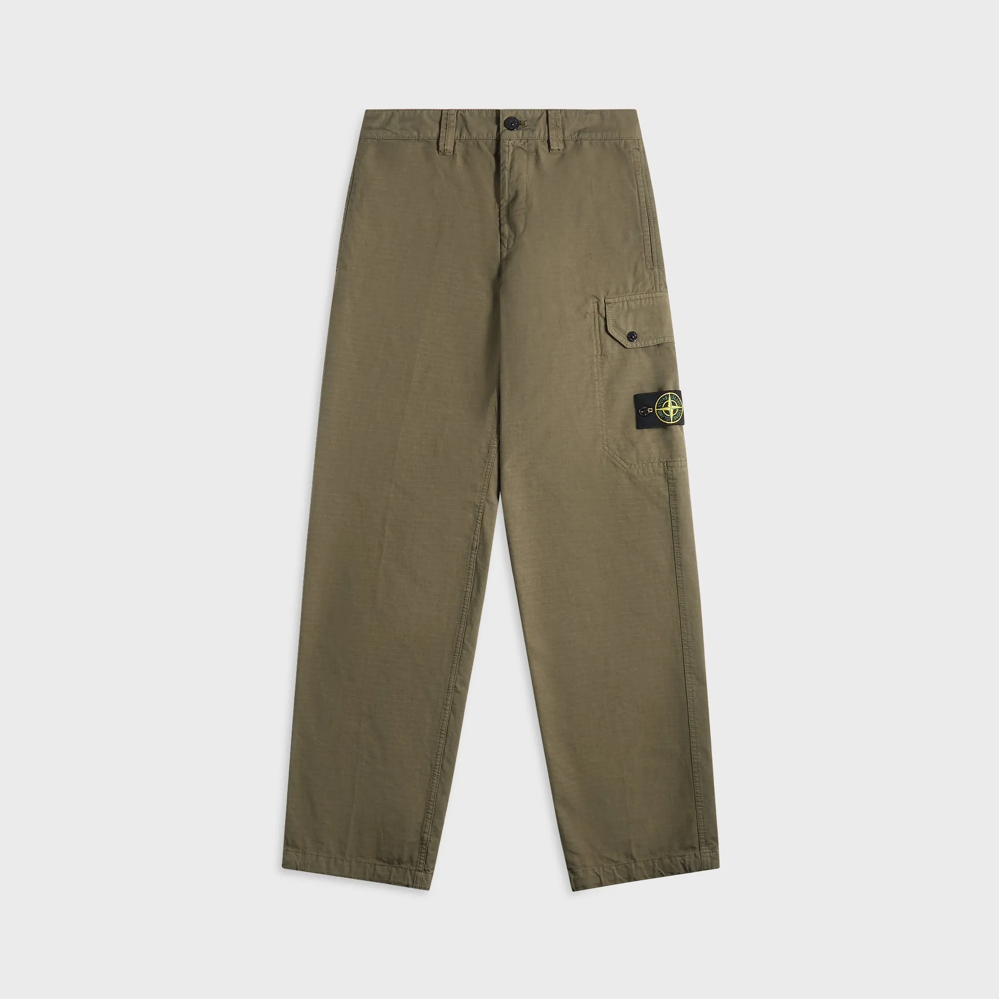 Stone Island Trousers - Military Green sold by Kith