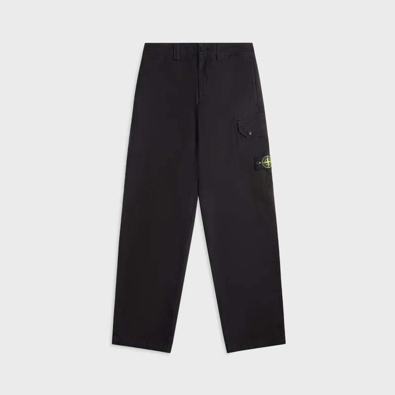 Stone Island Trousers - Black sold by Kith