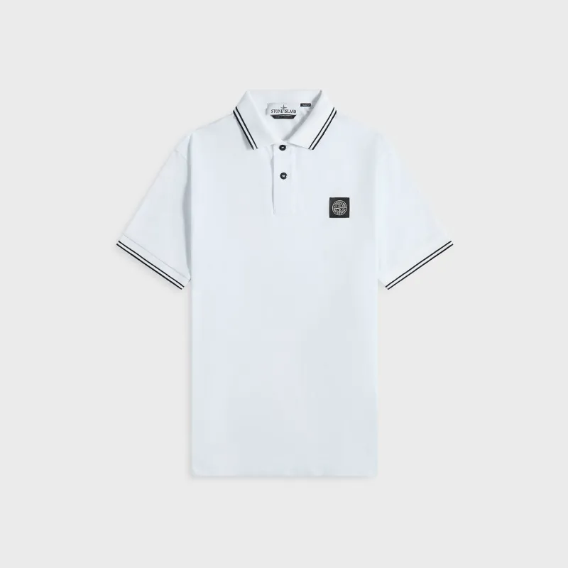 Stone Island Polo - White sold by Kith
