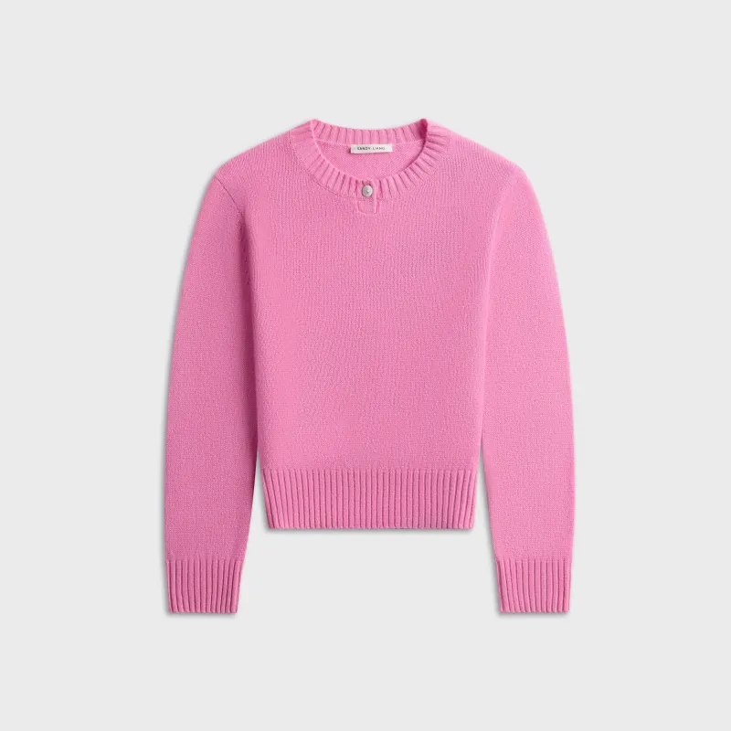 Sandy Liang Pino Sweater - Pink sold by Kith