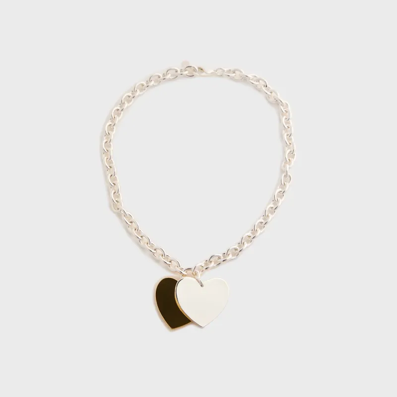 Sandy Liang Found Pendant Necklace - Gold / Silver sold by Kith